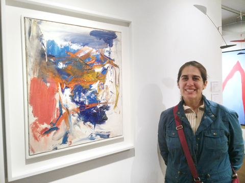 With Joan Mitchell